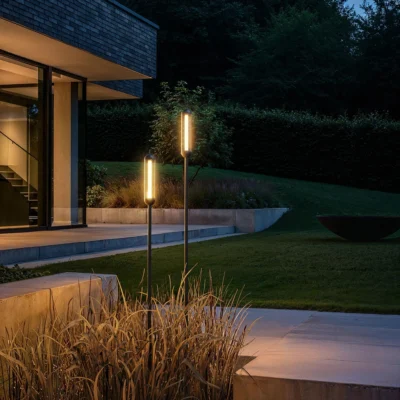IP44.DE Reed LED-Pollerleuchte Outdoor Ambiente