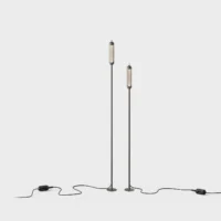 IP44.DE Reed LED-Pollerleuchte Cool Brown