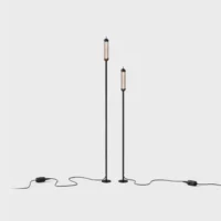 IP44.DE Reed LED-Pollerleuchte Deep Black