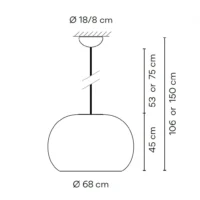 Vibia Closer 1705 Pendelleuchte Außen – Bild 8