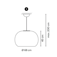 Vibia Closer 1700 Pendelleuchte Außen – Bild 8
