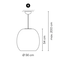 Vibia Closer 1702 Pendelleuchte Außen – Bild 8