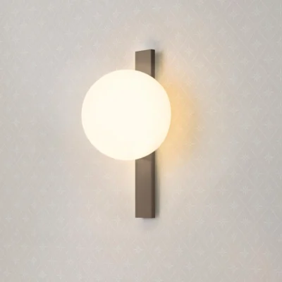 Estiluz Circ 3720 Indoor LED-Wandleuchte Bronze