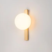 Estiluz Circ 3720 Indoor LED-Wandleuchte Satin gold