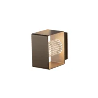 Estiluz Frame 4053X Outdoor LED-Wandleuchte Bronze