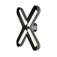 LOOM Design FUZZ Wandleuchte Schwarz