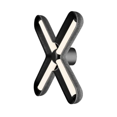 LOOM Design FUZZ Wandleuchte Schwarz