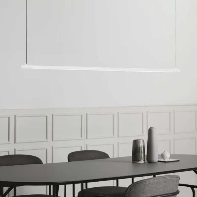 LOOM Design Straw 150 White LED-Pendelleuchte Weiß