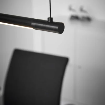 LOOM Design Straw 200 Black LED-Pendelleuchte