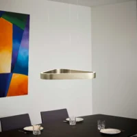 LOOM Design Trigon SO L Soft Ivory LED-Pendelleuchte Ambiente