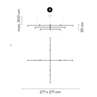 Vibia Nexum 5106 Pendelleuchte – Bild 3
