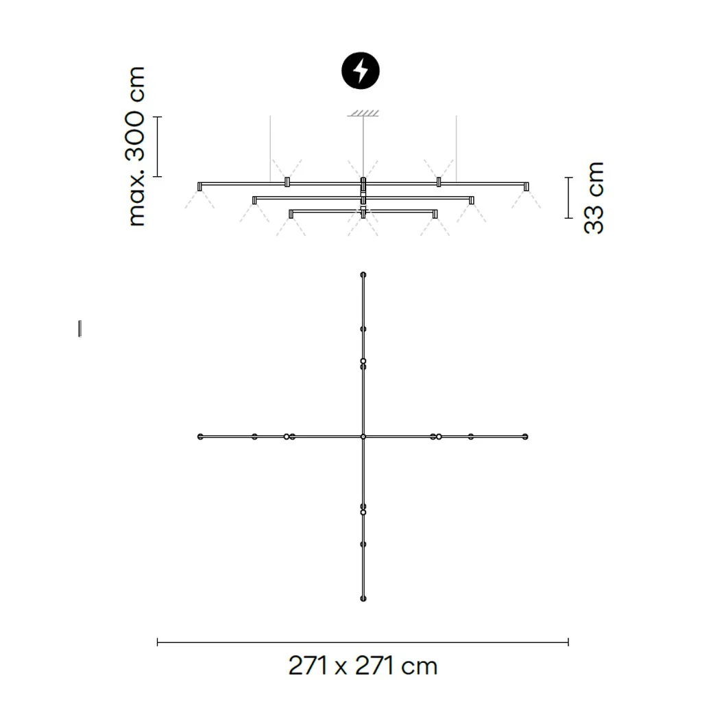 Vibia Nexum 5106 Pendelleuchte – Bild 3
