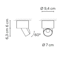 Vibia Pro 7002 Deckenstrahler – Bild 5