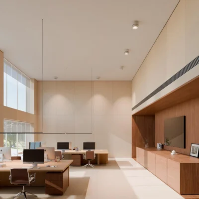 Vibia Pro 7022 Deckenstrahler Büro Ambiente