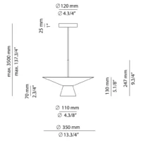 Estiluz Belt 4145SMG Pendelleuchte – Bild 9
