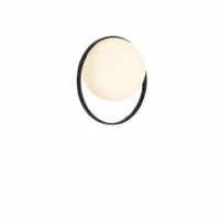 Estiluz Circ 3722 Indoor LED-Wandleuchte Schwarz