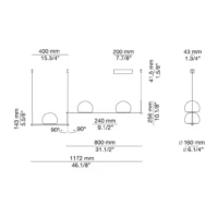 Estiluz Circ 3716S Pendelleuchte – Bild 10