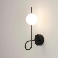 Estiluz Loop 4120 LED-Wandleuchte Schwarz