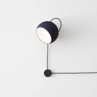 Artemide Ixa Wall Spot Plug Wandleuchte Blau