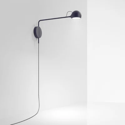 Artemide Ixa Wall Plug LED-Wandleuchte Blau