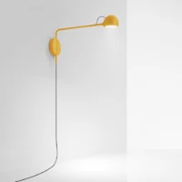 Artemide Ixa Wall Plug LED-Wandleuchte Gelb