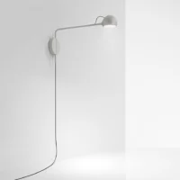 Artemide Ixa Wall Plug LED-Wandleuchte Weiss Grau