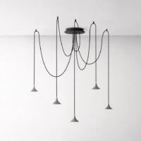 Artemide Unterlinden Chandelier Free Kronleuchter Aluminum