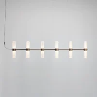 Artemide Zephyr Linear Pendelleuchte Bronze