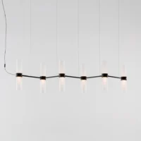 Artemide Zephyr Linear Pendelleuchte Schwarz