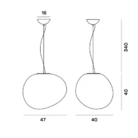 Foscarini Gregg Grande LED-Pendelleuchte – Bild 9