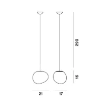Foscarini Gregg Midi LED-Pendelleuchte – Bild 8