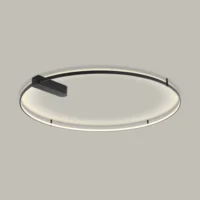 Holtkötter Circular L LED-Wandleuchte Schwarz