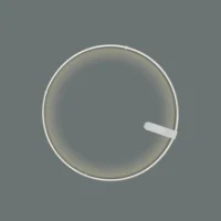 Holtkötter Circular L LED-Wandleuchte Silber matt