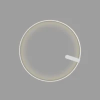 Holtkötter Circular L LED-Wandleuchte Weiss