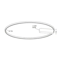 Holtkötter Circular M LED-Wand- und Deckenleuchte – Bild 6