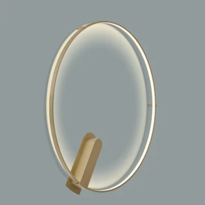 Holtkötter Circular M LED-Wandleuchte Bronze