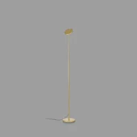 Holtkötter Supernova Mini S DTW LED-Stehleuchte Eloxal Messing