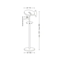 Holtkötter Supernova Mini T DTW LED-Tischleuchte – Bild 10
