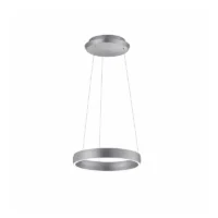 KNAPSTEIN Sara-40 LED-Pendelleuchte Mattnickel