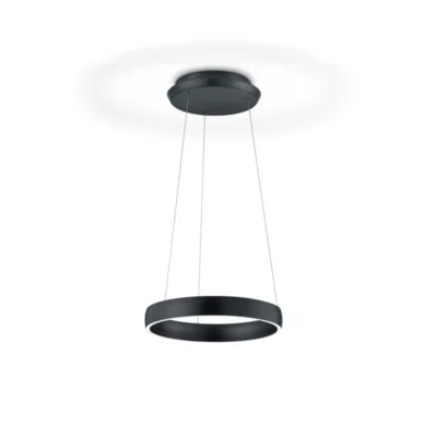 KNAPSTEIN Sara-40 LED-Pendelleuchte Schwarz
