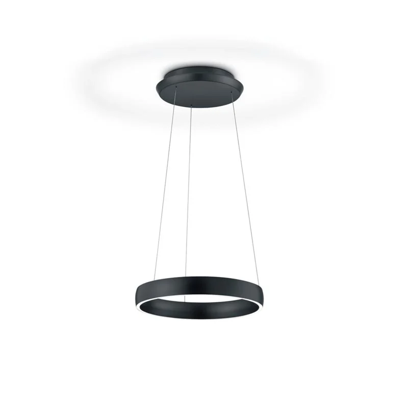 KNAPSTEIN Sara-40 LED-Pendelleuchte Schwarz