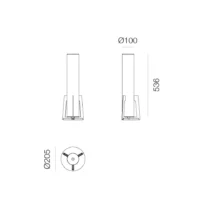 Artemide Criosfera Vertical Tischleuchte – Bild 5