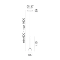 Artemide Ixa LED-Pendelleuchte – Bild 7