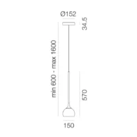 Artemide Ixa XL LED-Pendelleuchte – Bild 7