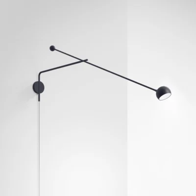 Artemide Ixa XL Wall Wandleuchte mit Arm - Dim to Warm Plug Anthrazit