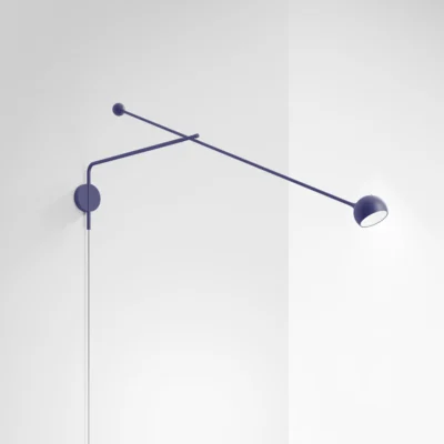 Artemide Ixa XL Wall Wandleuchte mit Arm - Dim to Warm Plug Blau