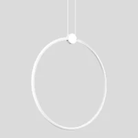 BEGA Pendelleuchte 51271 Ø 61,5cm Samtweiss