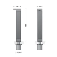 Bega PV-Pollerleuchte 85358 Solar – Bild 7