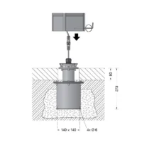 Bega PV-Pollerleuchte 85358 Solar – Bild 6