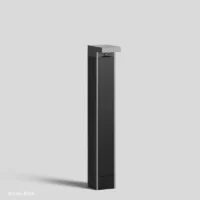 Bega PV-Pollerleuchte 85358 Solar Silber